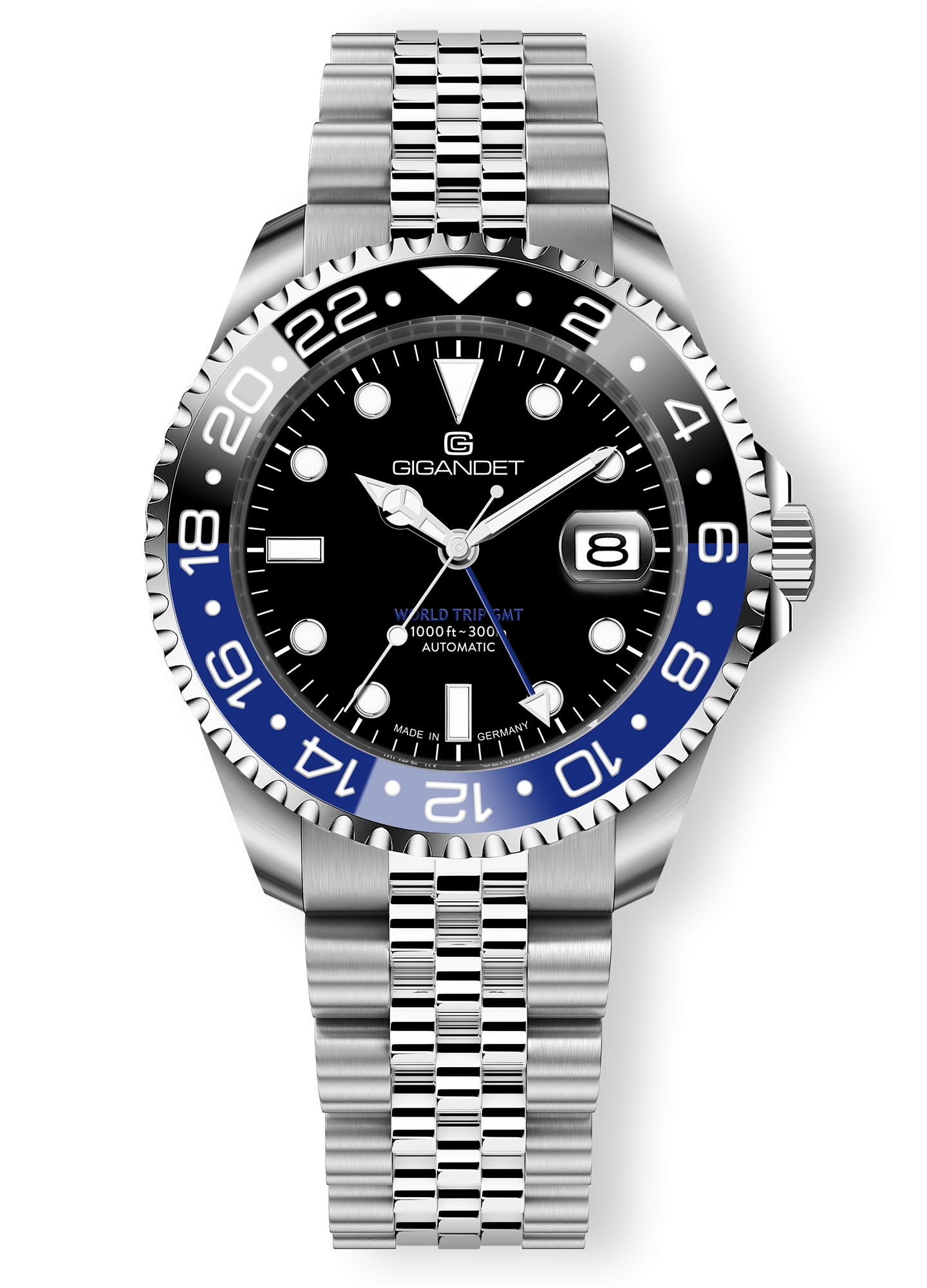 Automatic watch World Trip GMT Ceramic G1000-008M-C