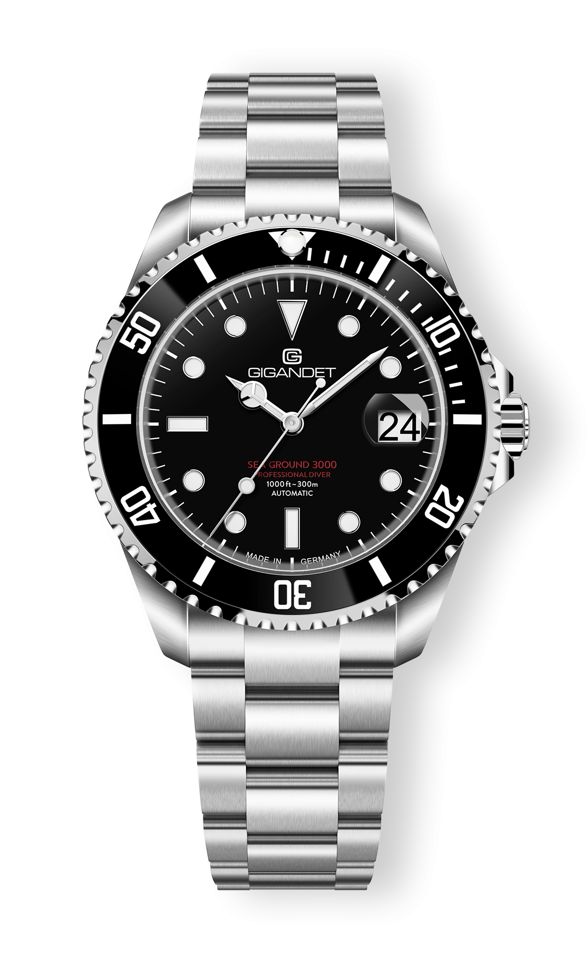 Automatic watch Sea Ground 3000 Ceramic Date - G3000-001M-C