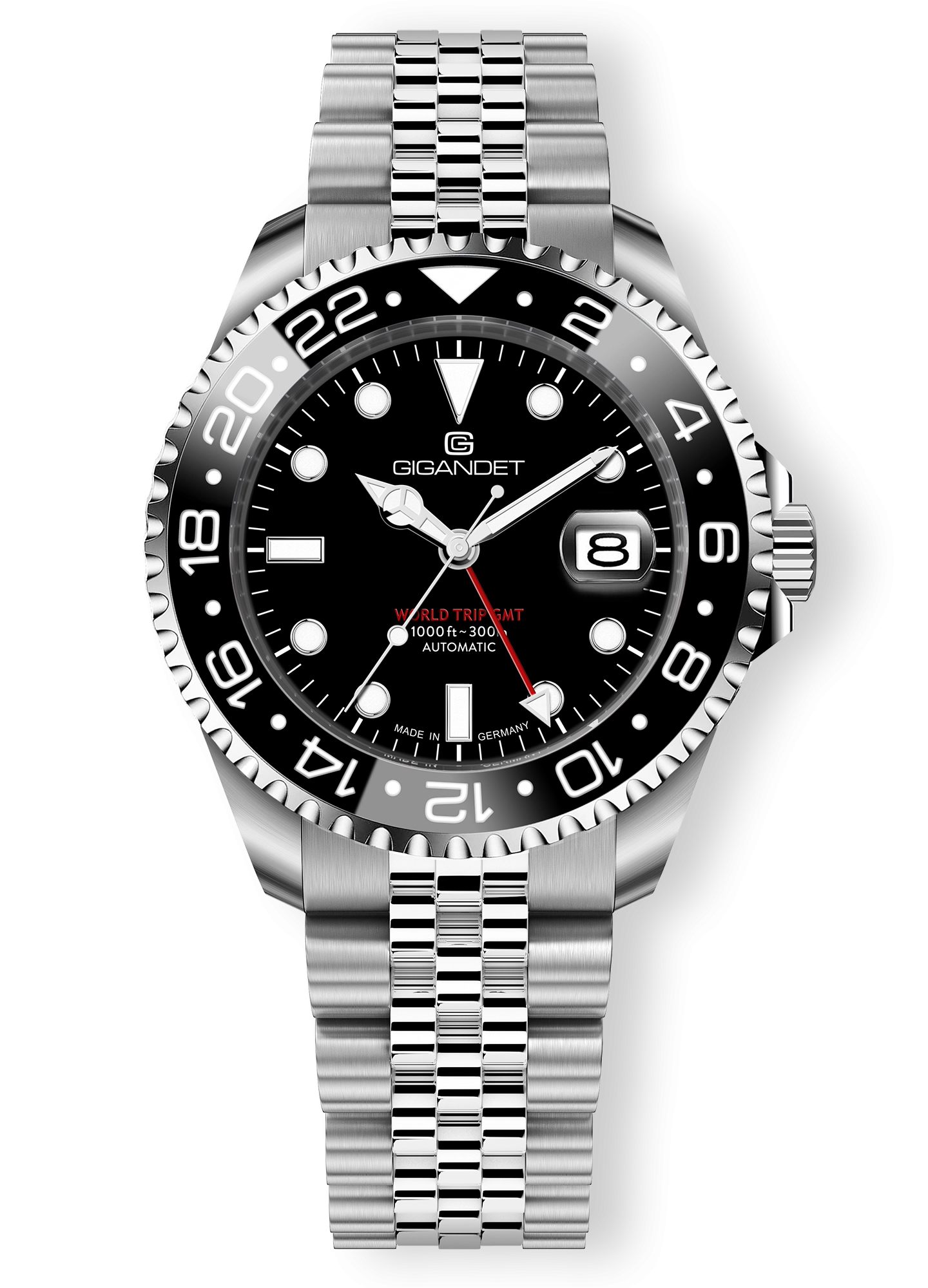 Automatic watch World Trip GMT Ceramic G1000-004M-C