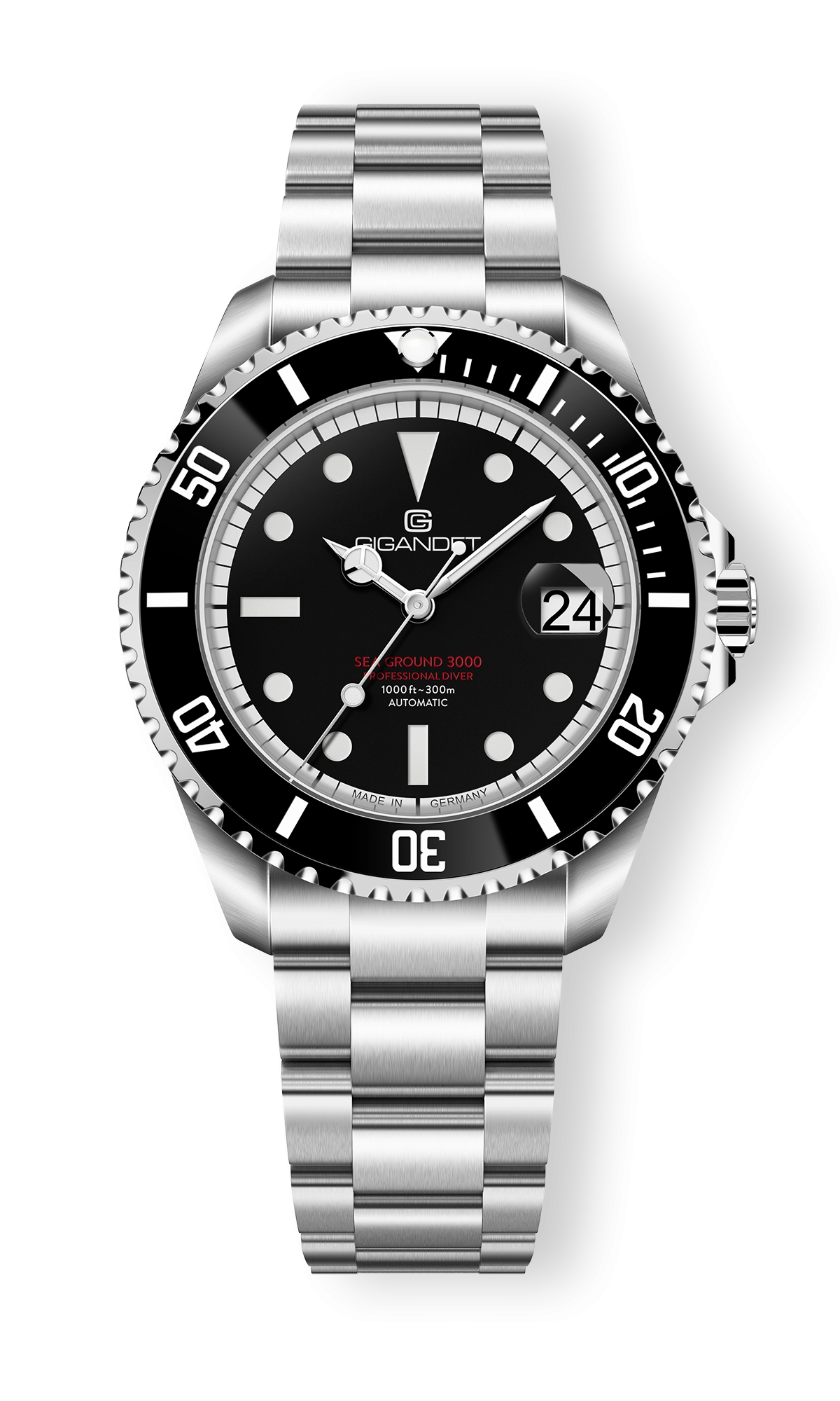 Automatic watch Sea Ground 3000 Ceramic Date - G3000-002M-C
