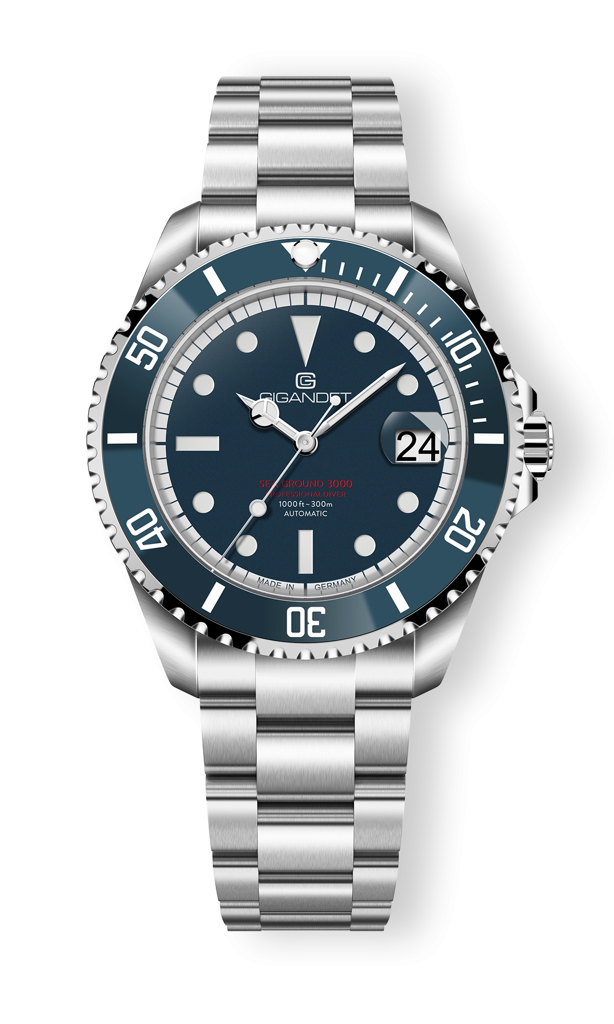 Automatic watch Sea Ground 3000 Ceramic Date - G3000-003M-C