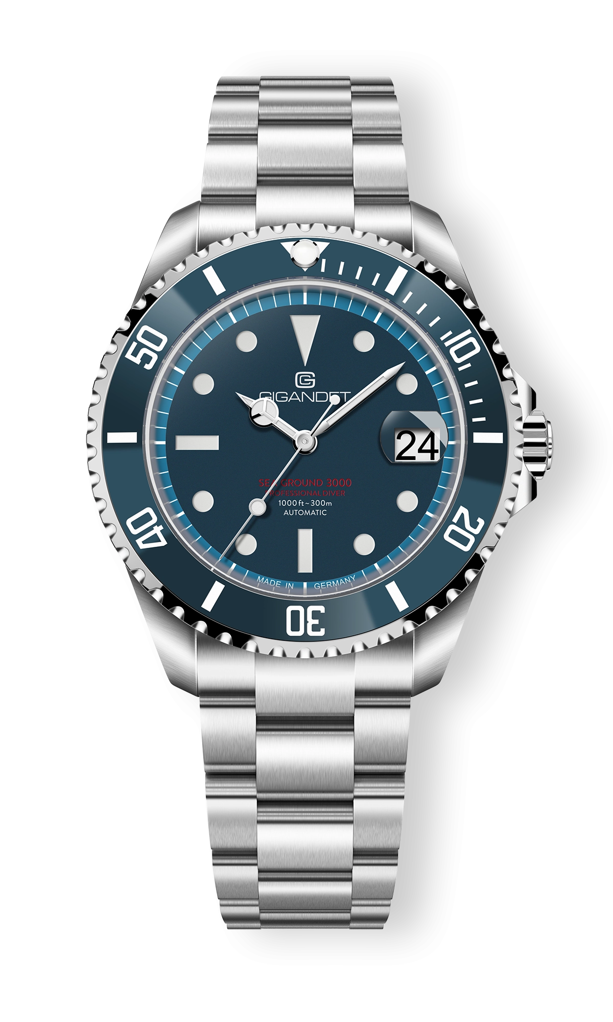 Automatic watch Sea Ground 3000 Ceramic Date - G3000-004M-C