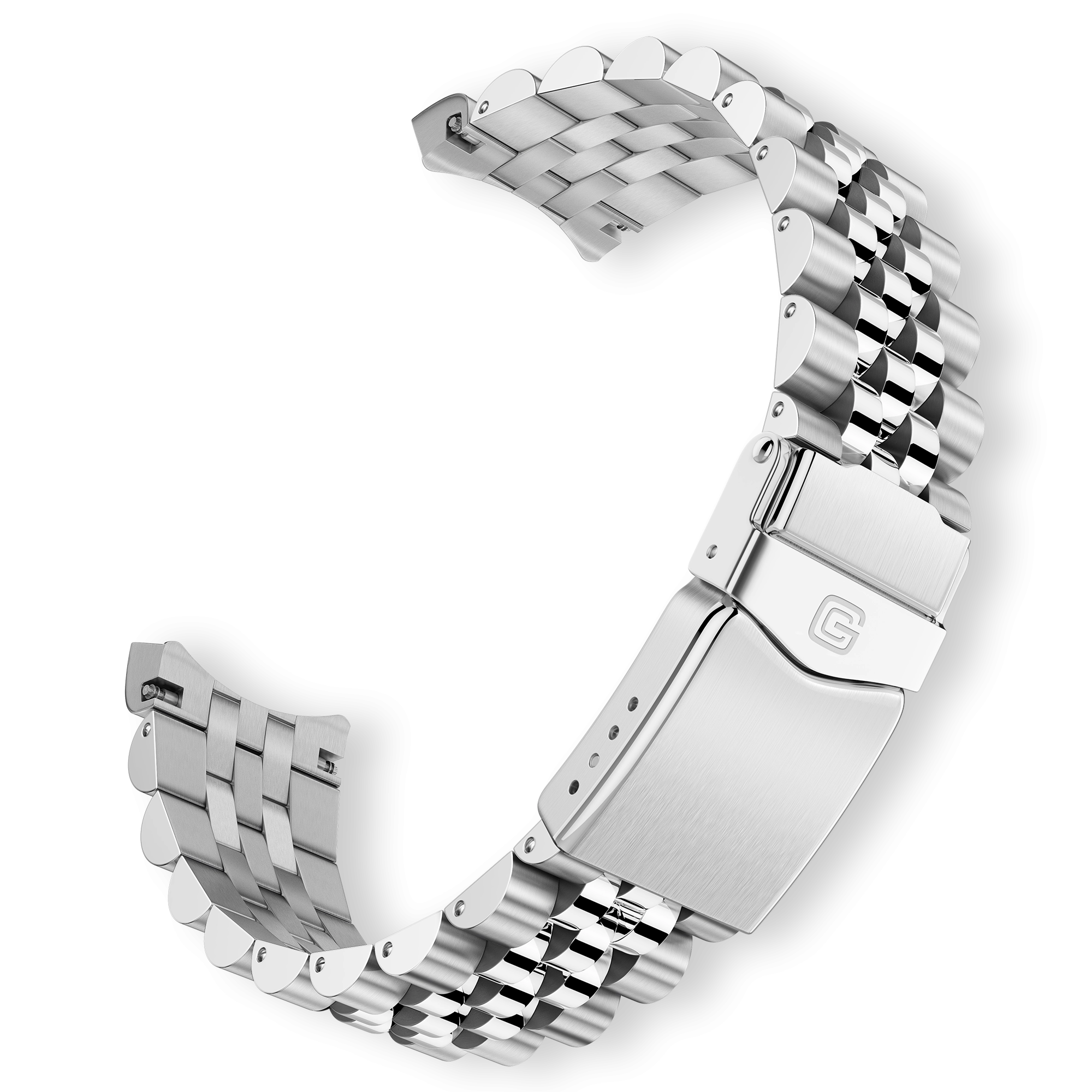 Watch Strap Stainless Steel G404 – 22mm – 5-Link SS – screwed